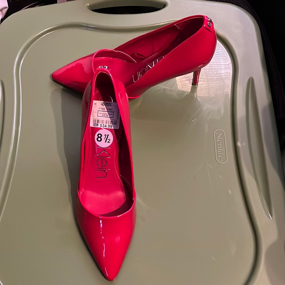 COPY - Calvin Klein Red Heels